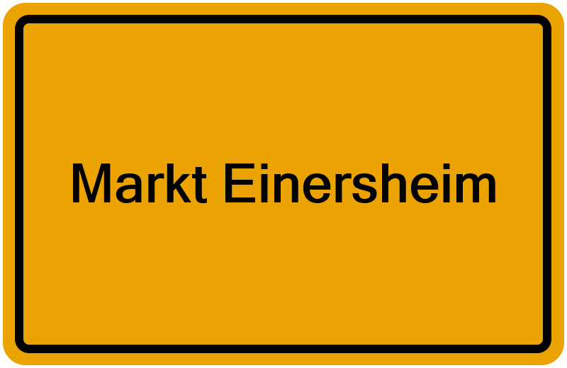 Handelsregister Markt Einersheim